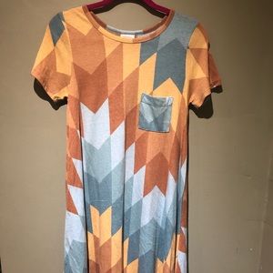 LuLaRoe Aztec Carly Dress